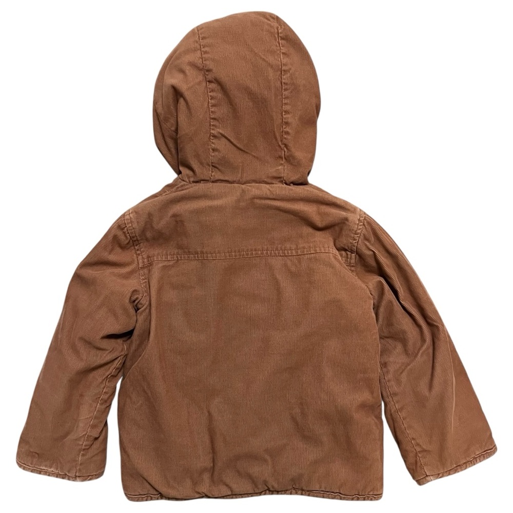 Baby Boden 3-4Y Sprout Dog Appliqué Cord Jacket in Butterscotch - Picture 3 of 4